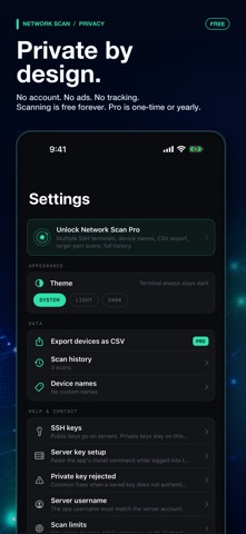 Network Scan: Wi-Fi & SSH Screenshot 3 of 7