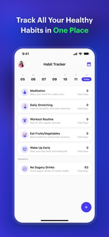 HabitFlow : Healthy habit screenshot