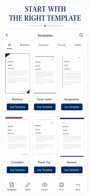 Letter Printer: PDF Writer screenshot 2