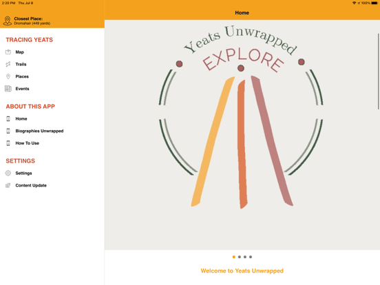 Screenshot #4 pour Yeats Unwrapped in Sligo