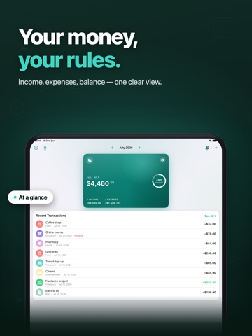 Sincap: Bills & Installments iPad screenshot