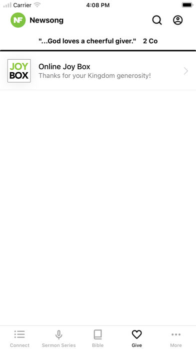 Newsong Fellowship iPhone screenshot 3 - Education app