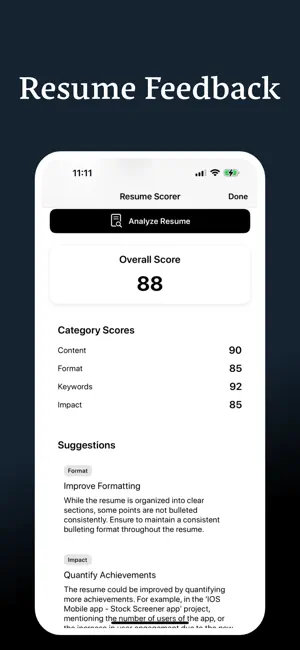 CareerBoost.AI: Resume Builder screenshot 4
