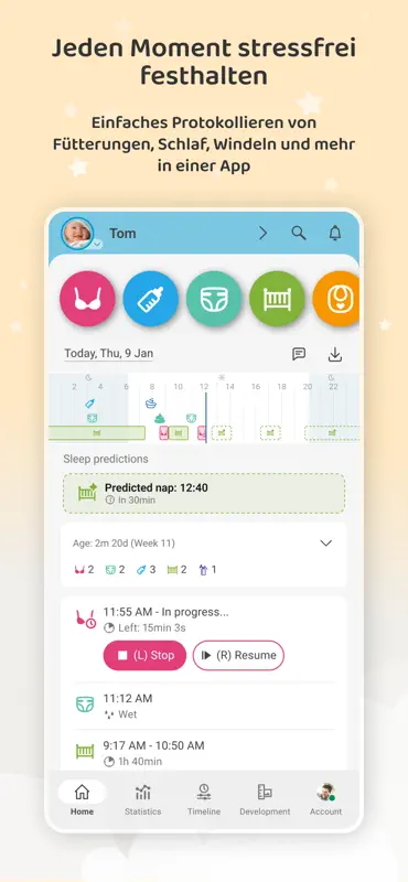 Baby Daybook - Newborn Tracker screenshot 2 of 8