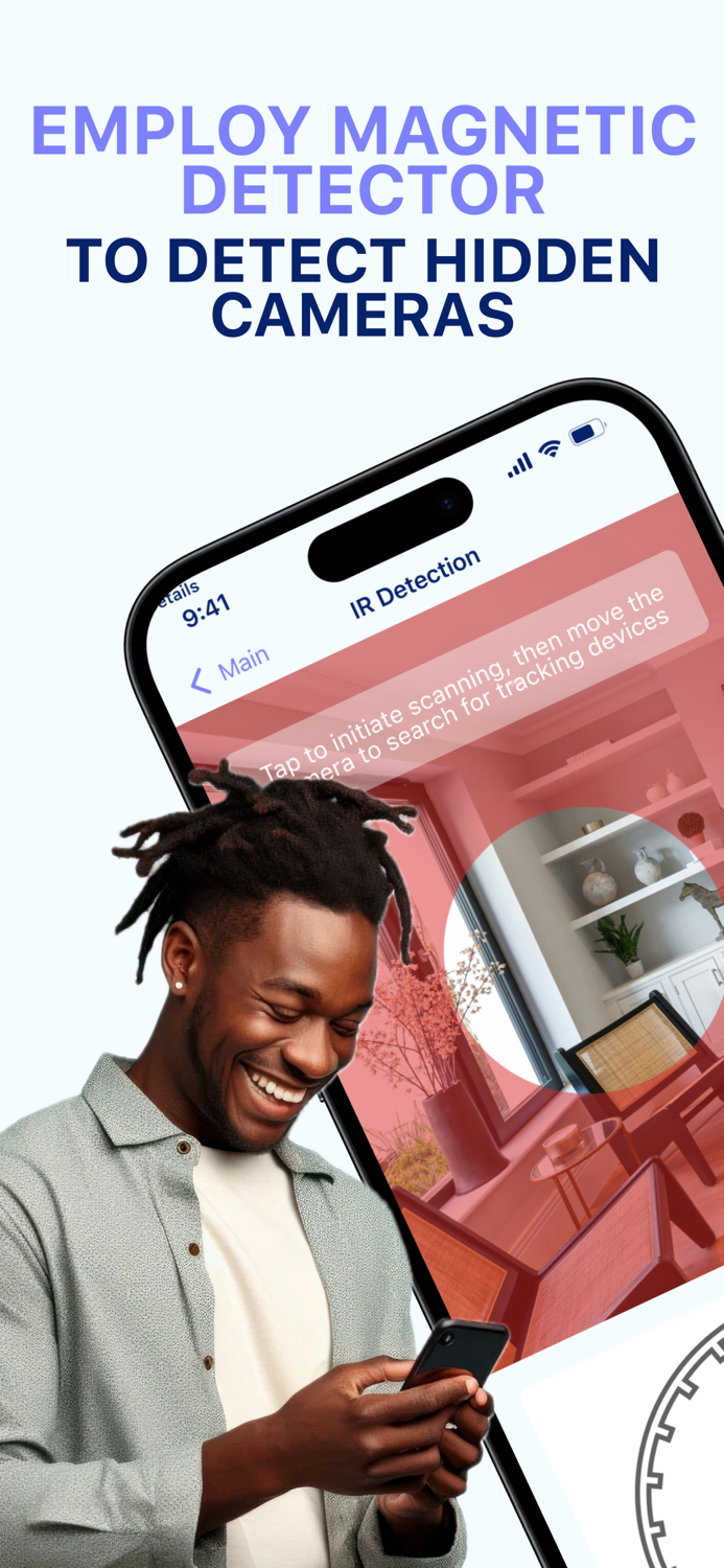 Hidden Camera - Detect Tracker