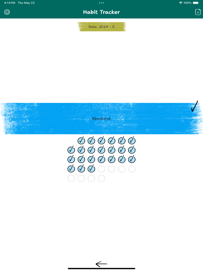 Habit Tracker 30Day Challenge
