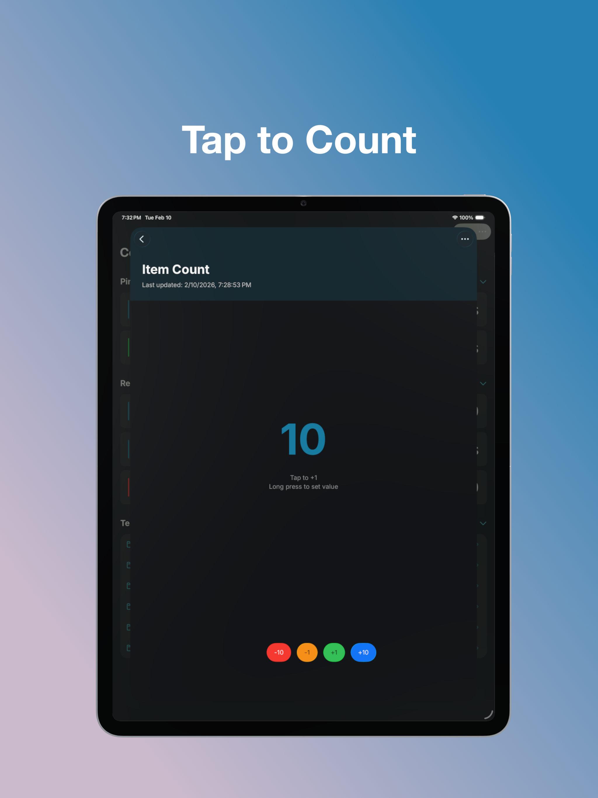 Tally Counter: Plus