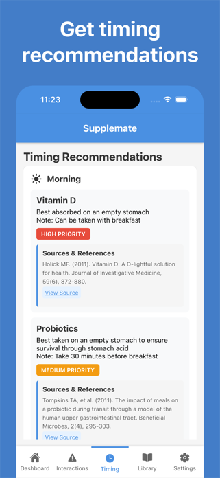 Supplemate: Supplement Tracker Screenshot 3 of 4