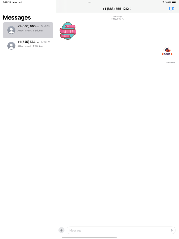 Screenshot #6 pour Easter Day Stickers 2018