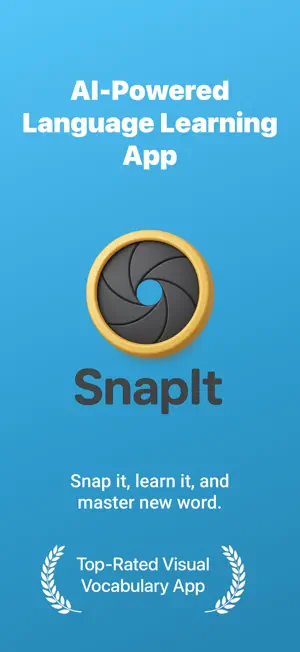 Vocabulary Builder - SnapIt screenshot 1