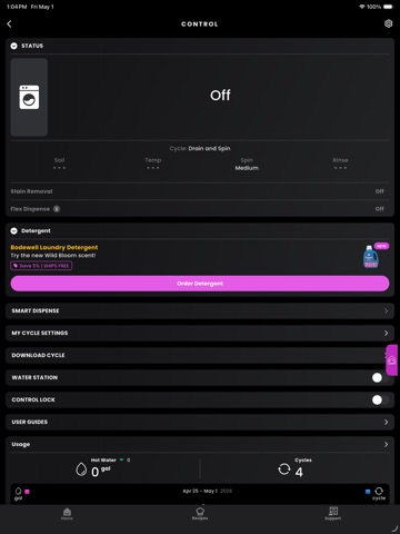 SmartHQ iPad screenshot 4