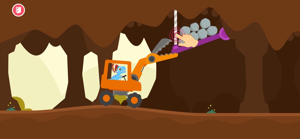 공룡 굴착기 - 어린이 건설 게임 screenshot 4