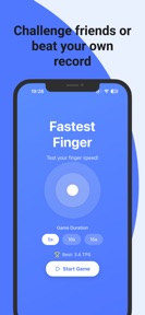 Finger Fast - Tap Speed Test screenshot