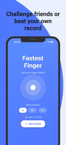 Finger Fast - Tap Speed Test screenshot