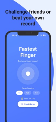 Finger Fast - Tap Speed Test screenshot 2