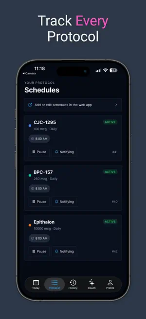 Peptide Mobile screenshot 4