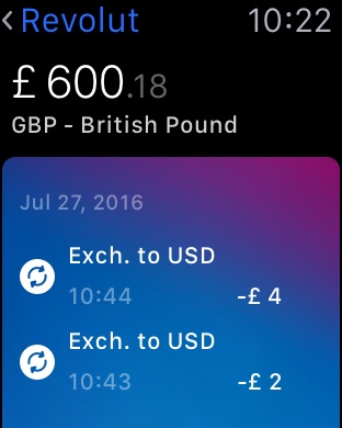 Apple Watch screenshot