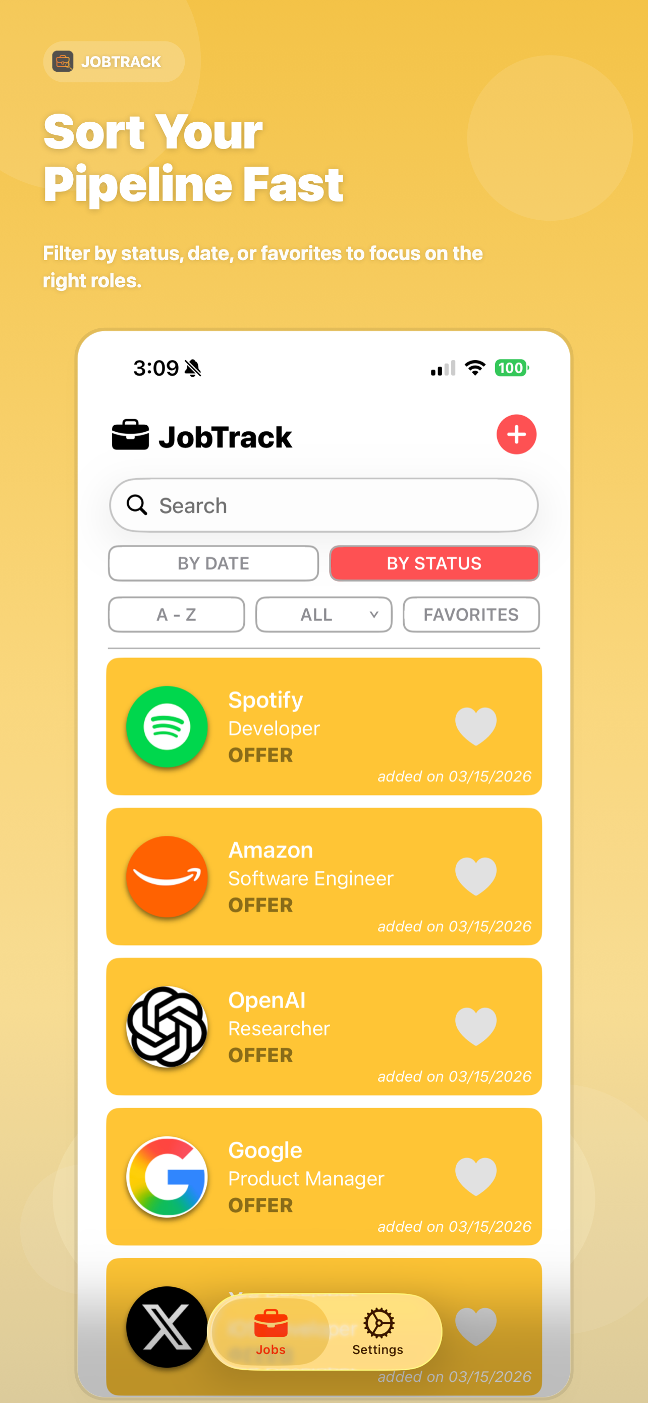 JobTrack: Job Apps Tracker screenshot 4