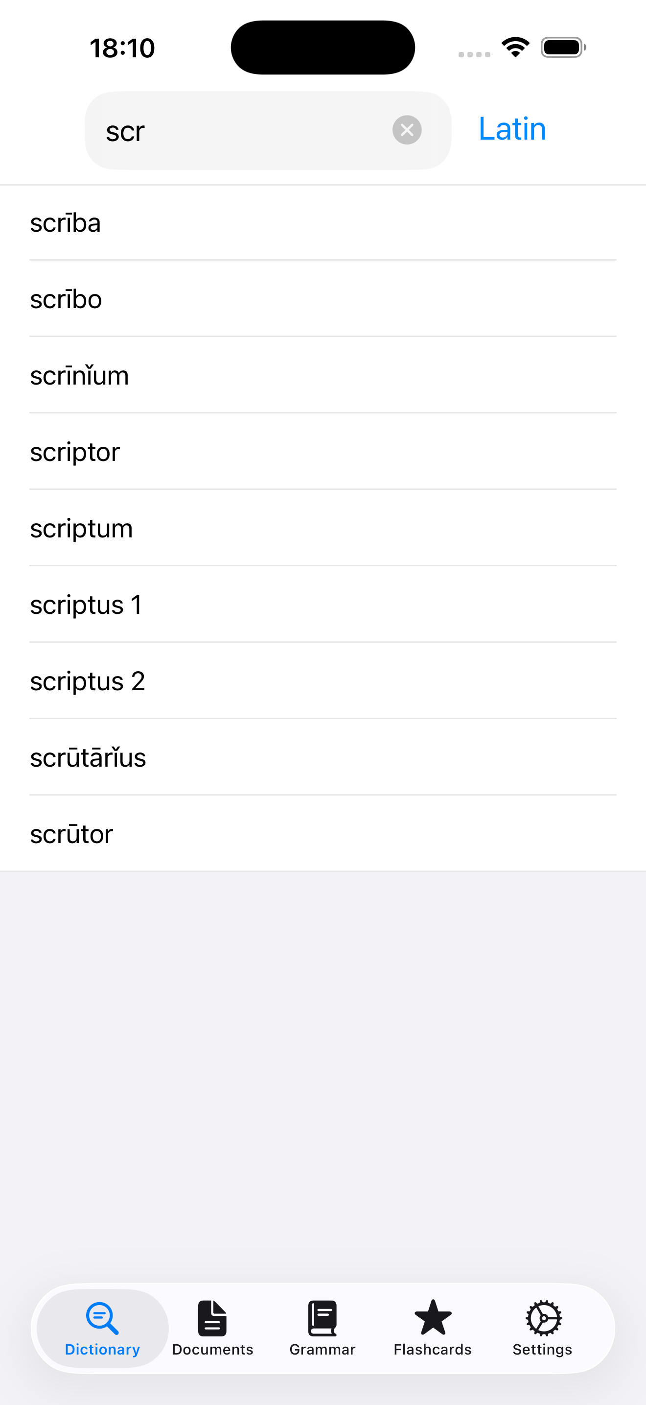 Scriba (Latin Dictionary)