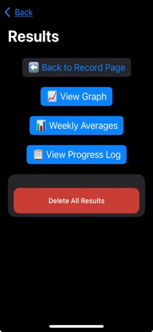 PAD walking app screenshot