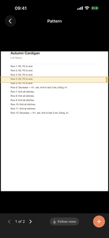 RowCounter: Row & Stitch screenshot 4