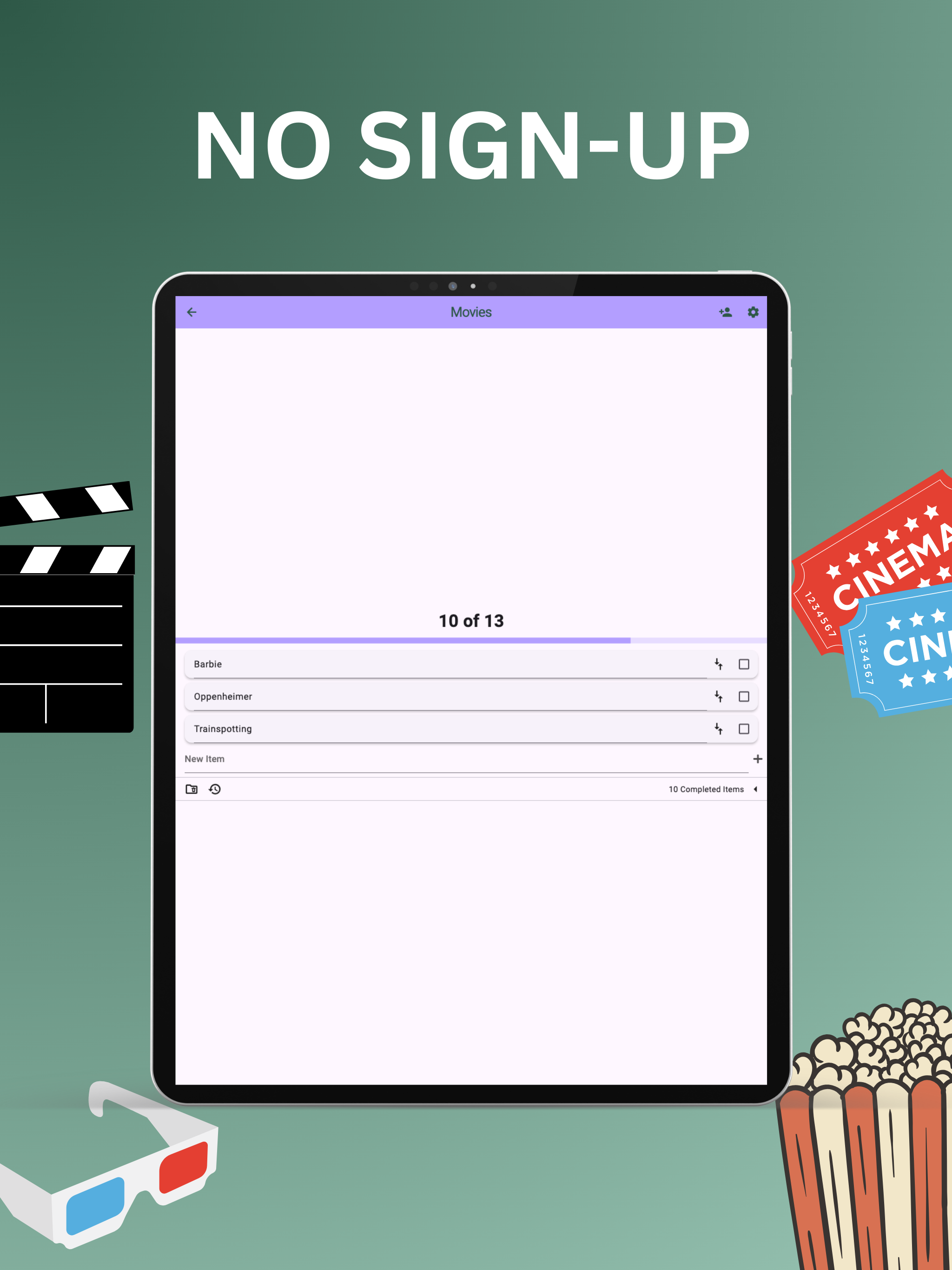 Listofy: Lists & Expenses screenshot 8