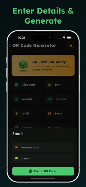 Quick QR Generator Pro screenshot 4