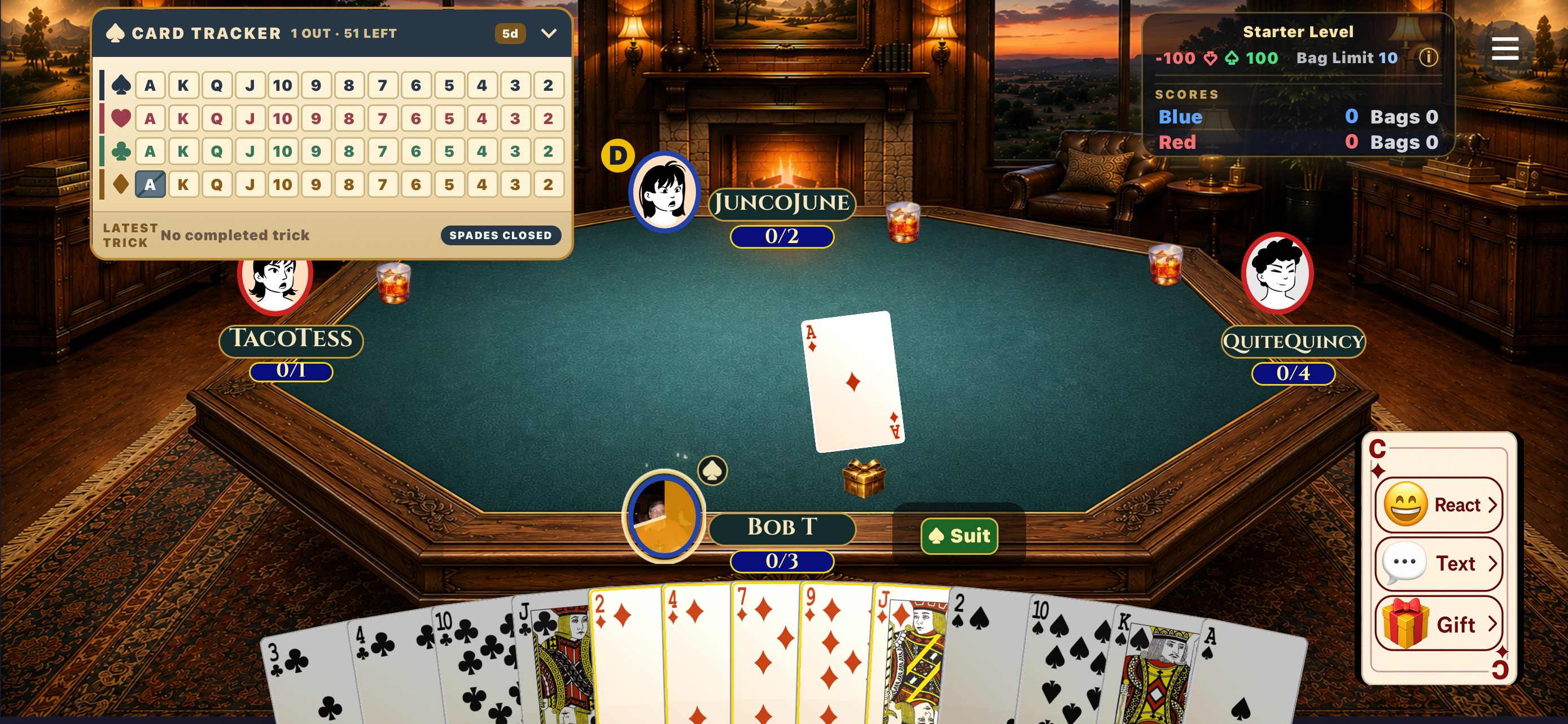 Spades - Straight Shooter screenshot 3
