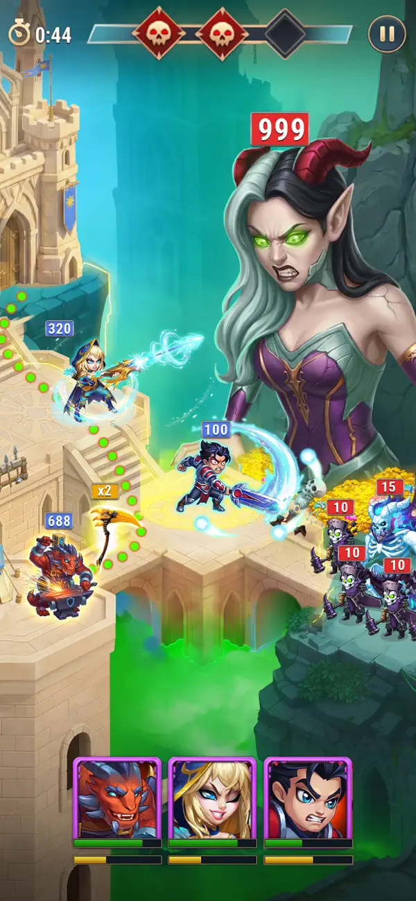 Screenshot #2 pour Hero Wars: Alliance RPG Arena