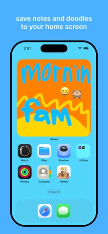 famlee: friends and family app iPhone screenshot