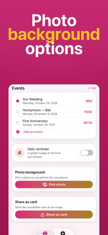 Wedding Countdown - Days Screenshot 5 of 5
