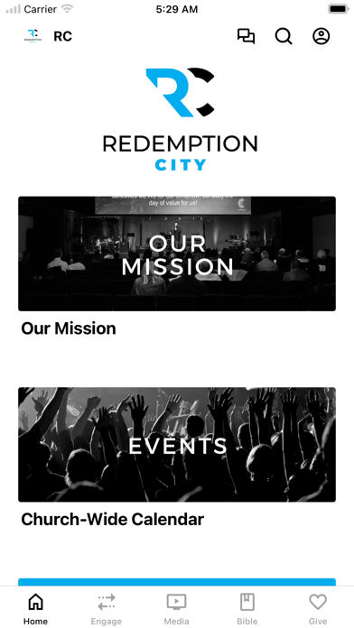 Redemption City Columbus app screenshot