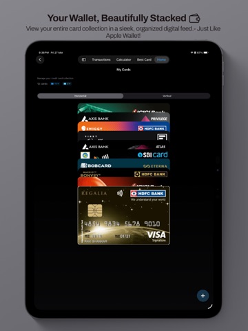 ccreward iPad screenshot