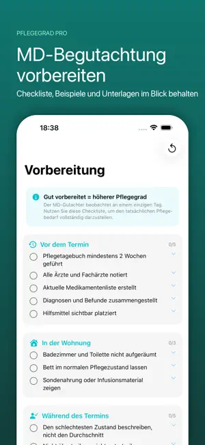 PflegeGrad Pro – Rechner screenshot 4
