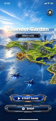Thunder Fighter - Game screenshot 1