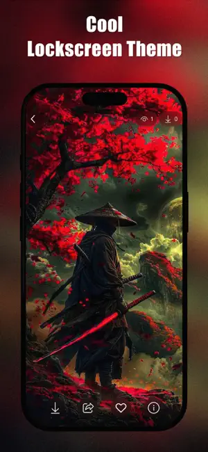 Samurai Wallpapers 4K screenshot 3