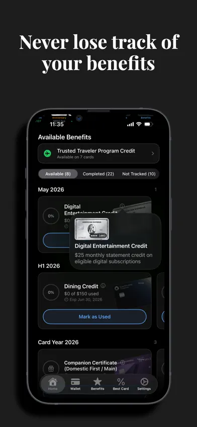 Cardsy: Credit Card Tracker screenshot 4