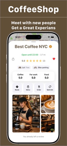 Coffee Places Screenshot 3 of 4