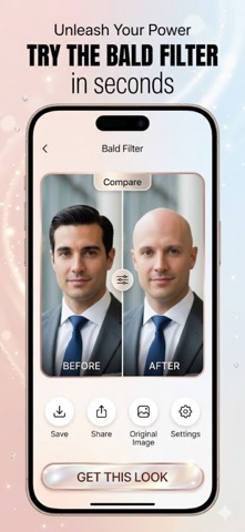 AI Hair Style Changer: Try On iPhone screenshot