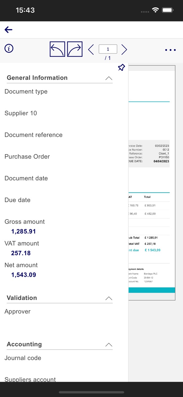 iPhone screenshot