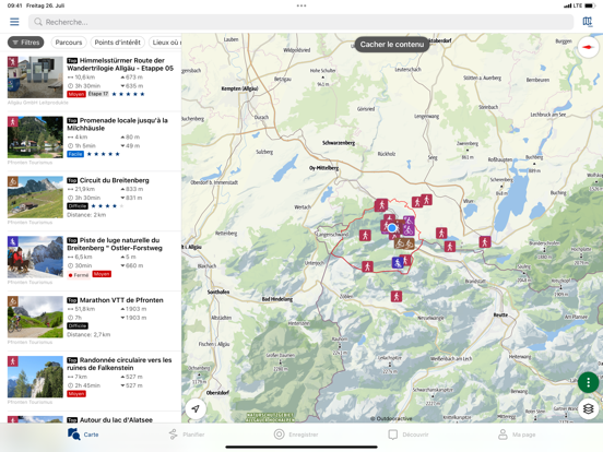 Screenshot #6 pour Pfronten Outdoor App