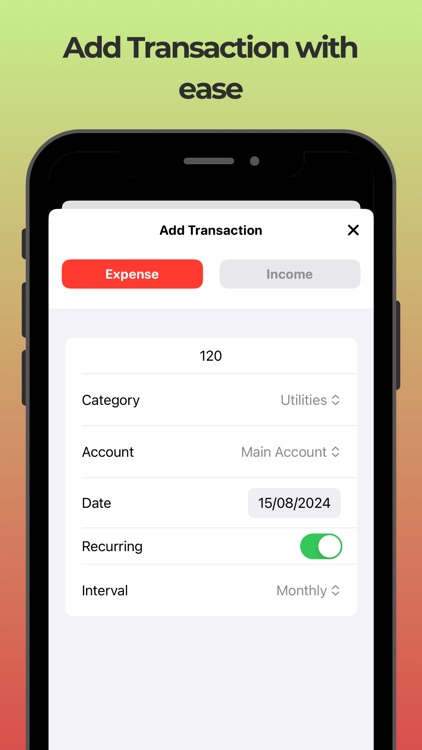 Expense Tracker & Spending screenshot-3