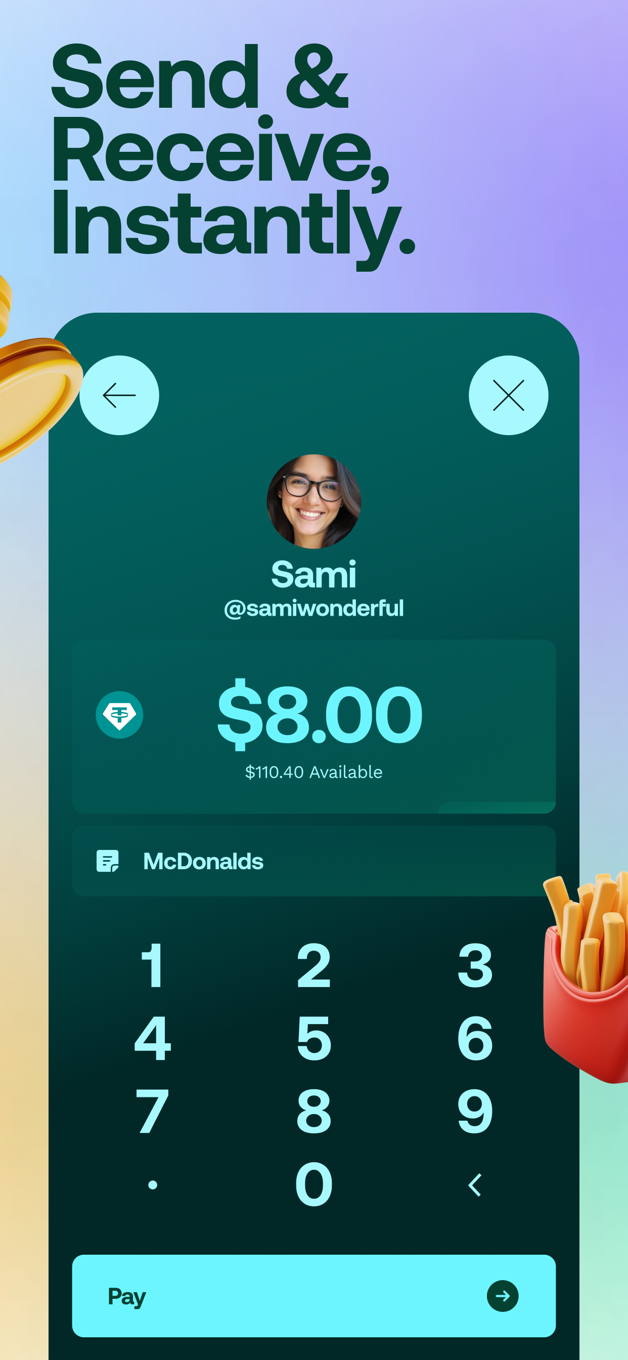 StablePay Wallet screenshot 2