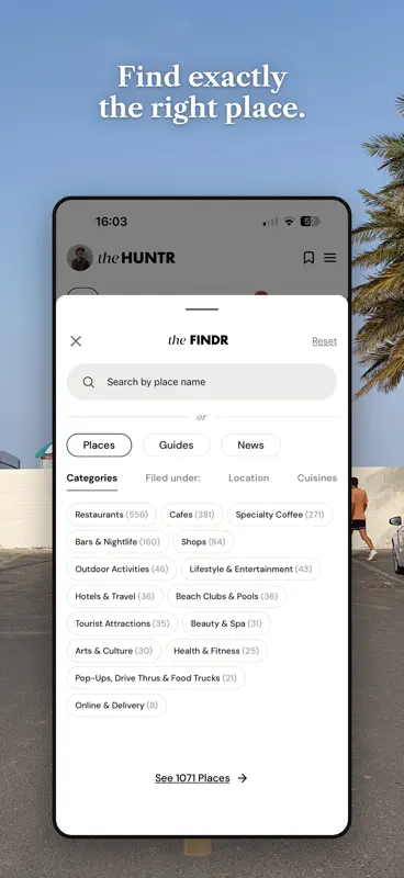 the HUNTR: City Guide screenshot 3 of 7