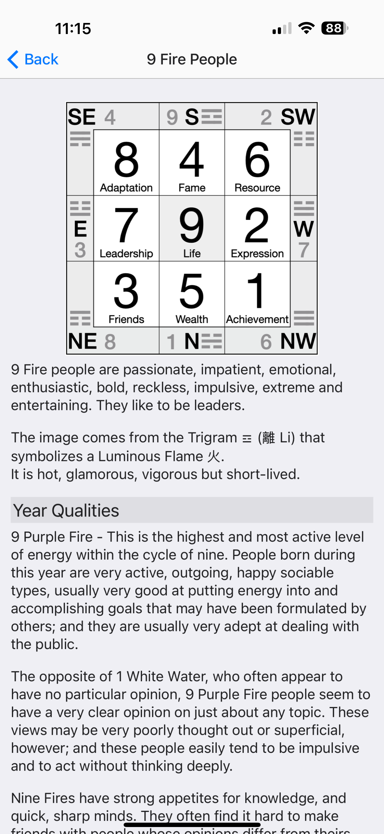 Nine Star Ki Astrology