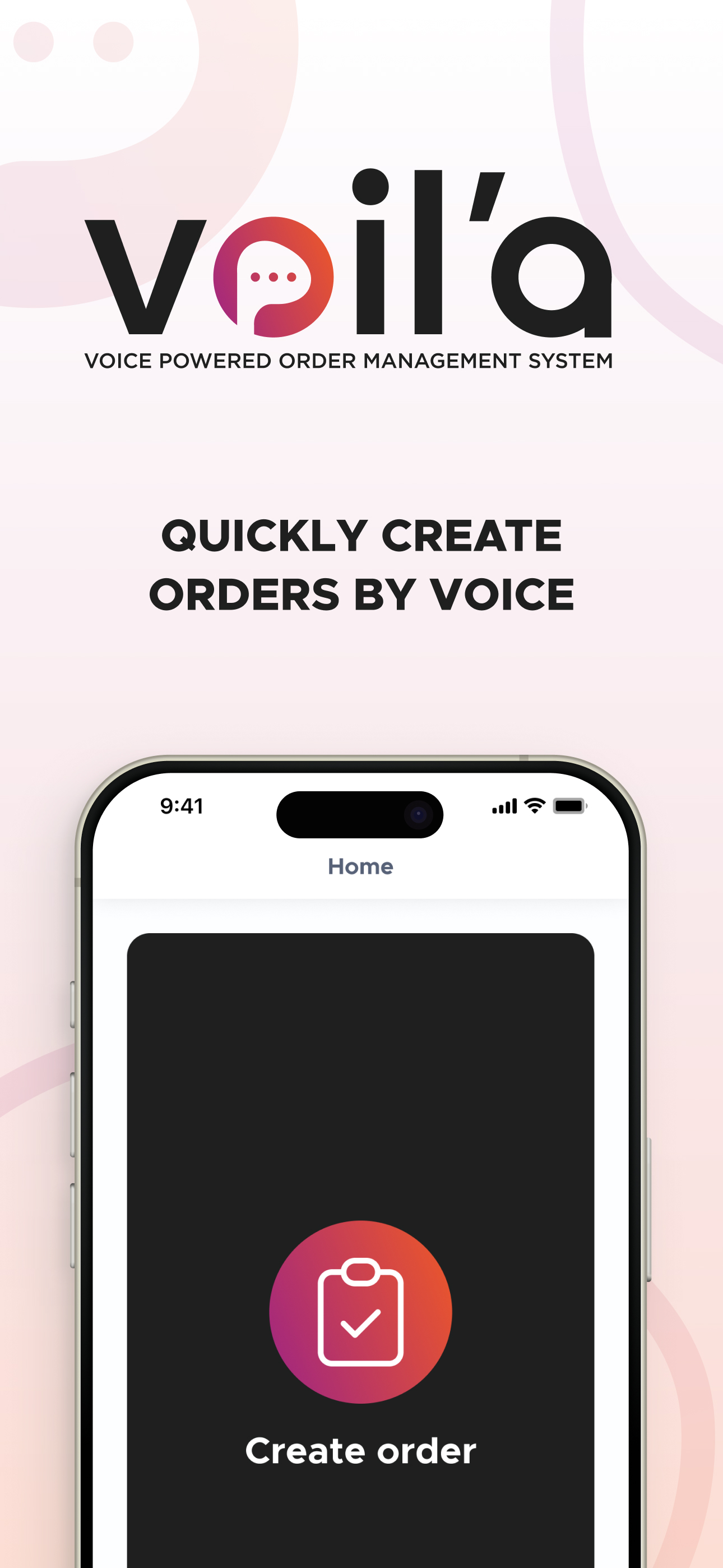 Voilà: AI Inventory Ordering screenshot 3