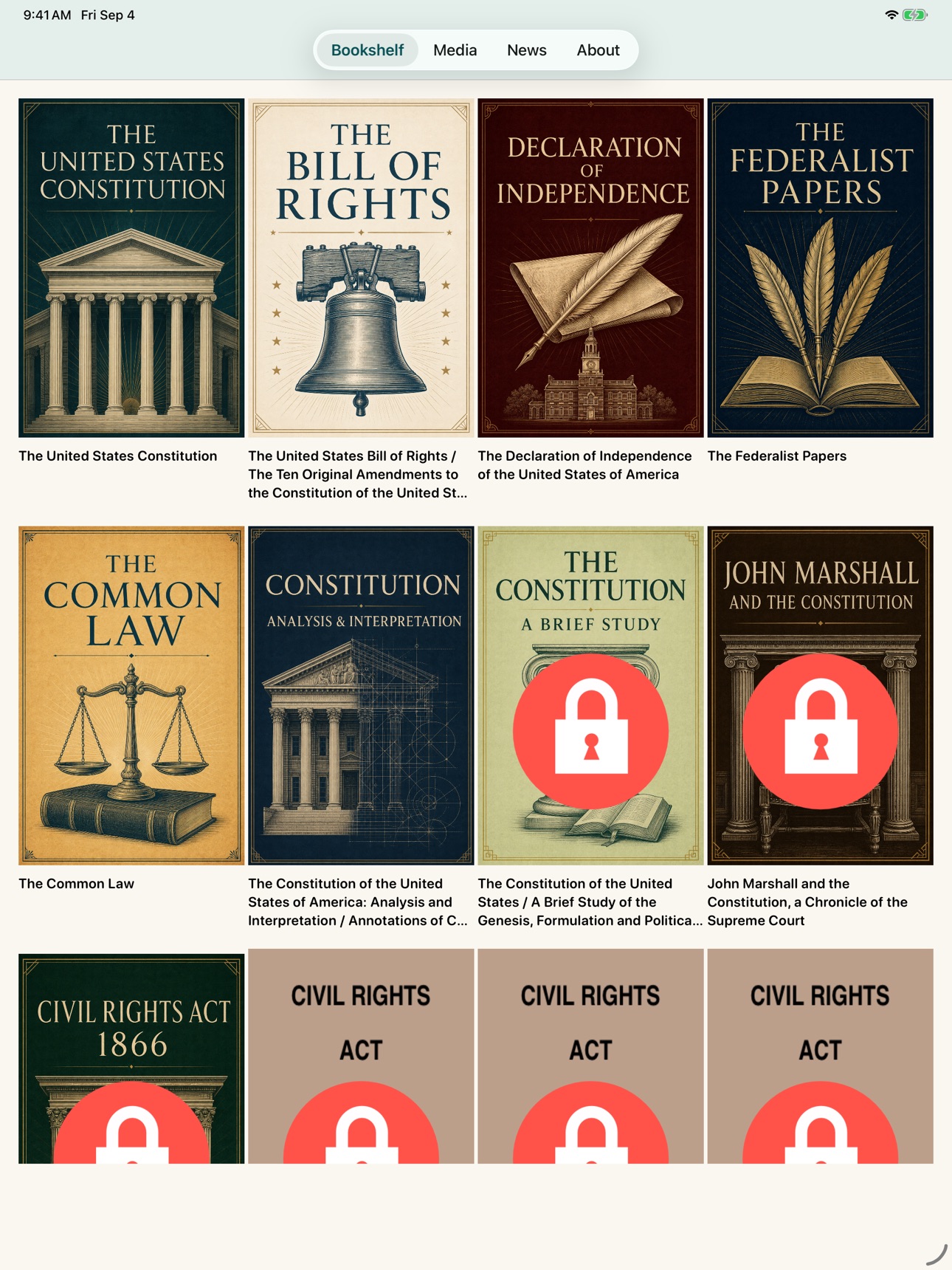 Screenshot 5 of US Constitution & Law Library