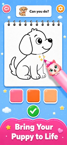 Draw & Color: Shape Match Screenshot 3 of 8