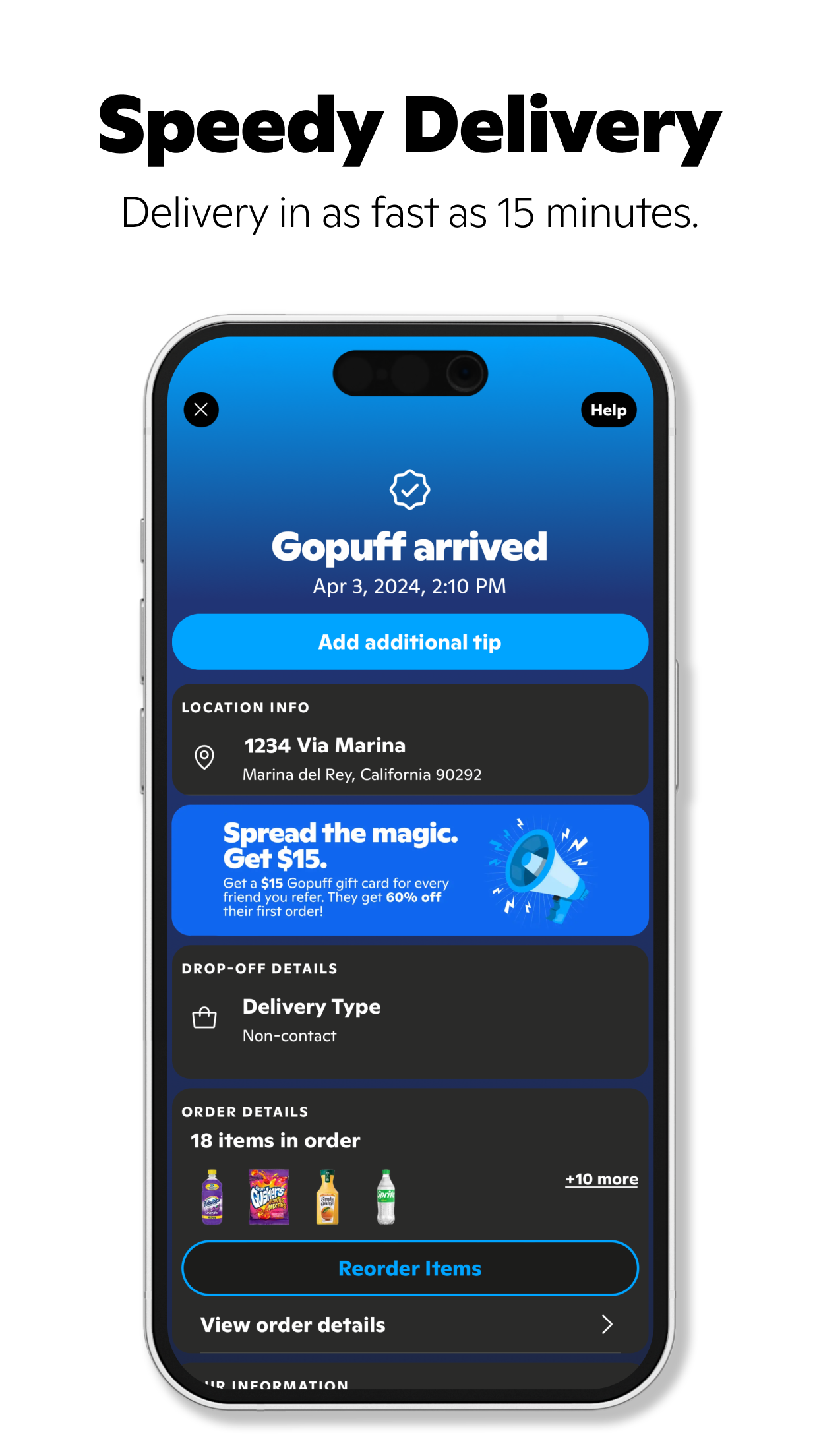Gopuff - Food & Drink Delivery screenshot 6