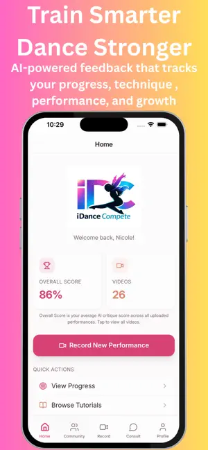iDanceCompete screenshot 1